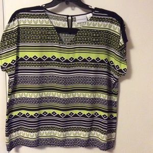 ALFRED DUNNER LADIES TOP SIZE 18